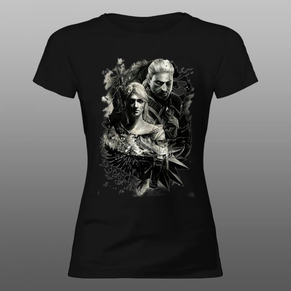 The Witcher6 | muška i ženska majica (bela, crna, siva) - Image 4
