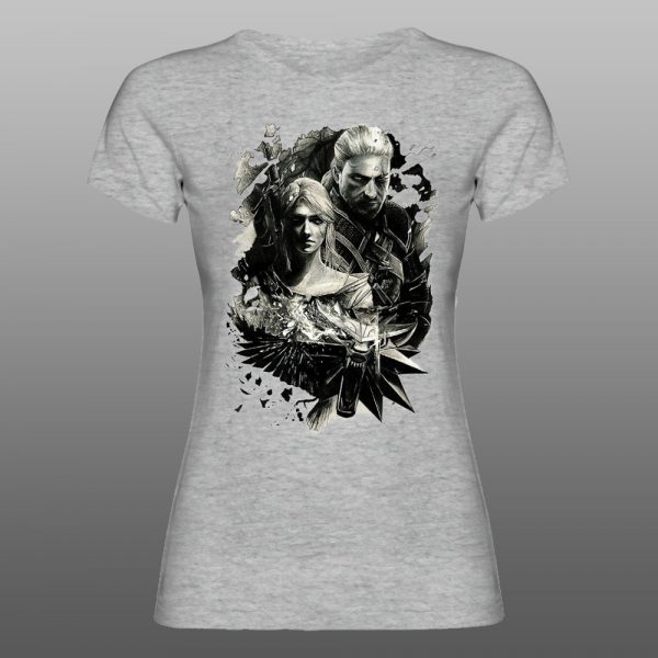 The Witcher6 | muška i ženska majica (bela, crna, siva) - Image 5