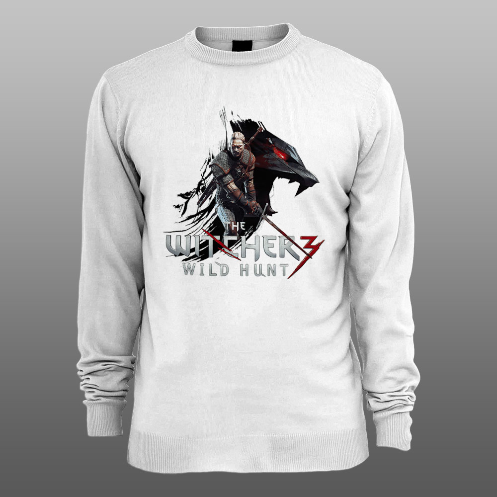 The-Witcher8-muski-beli-duks The Witcher8 | muški i ženski duks (bela, crna, siva) - Image 1