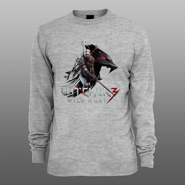 The Witcher8 | muški i ženski duks (bela, crna, siva) - Image 3