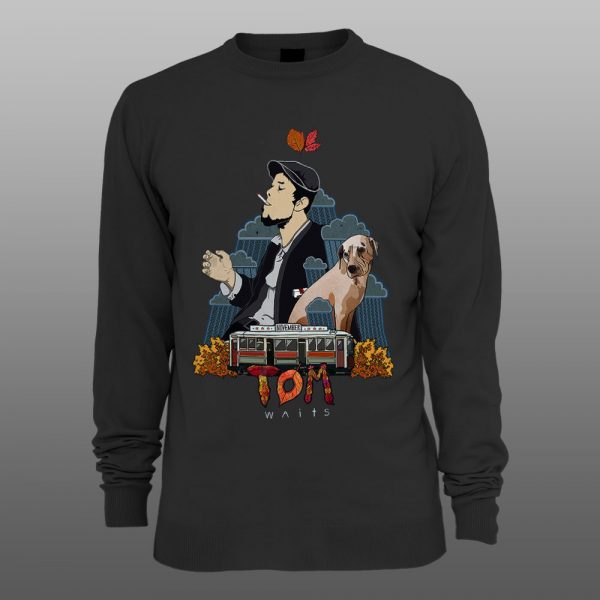Tom Waits | muški i ženski duks (bela, crna, siva) - Image 2