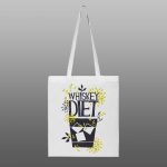 Whiskey diet – beli/natur ceger sa štampom