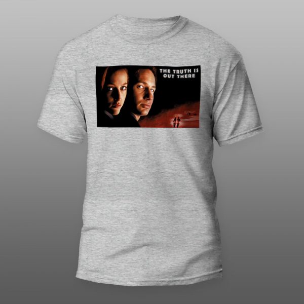 X-Files3 | muška i ženska majica (bela, crna, siva) - Image 3