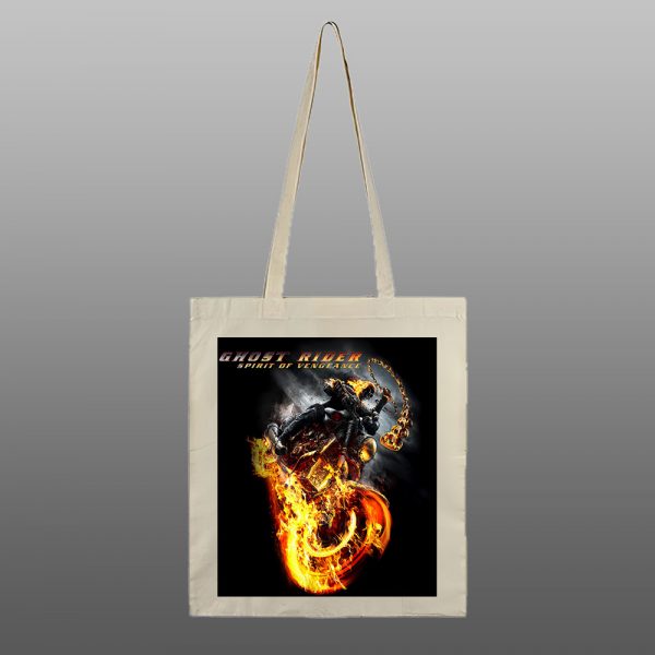 Ghost rider 2 – beli/natur ceger sa štampom - Image 2