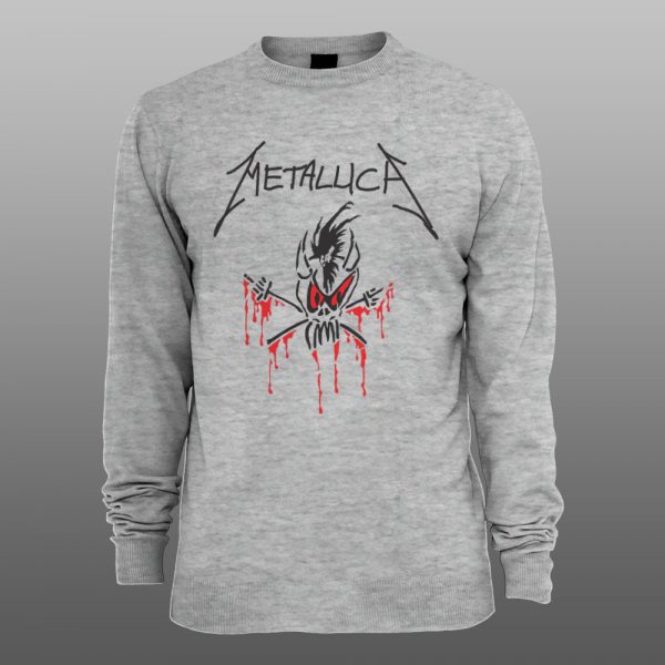 Metallica12 | muški i ženski duks (bela, crna, siva) - Image 2