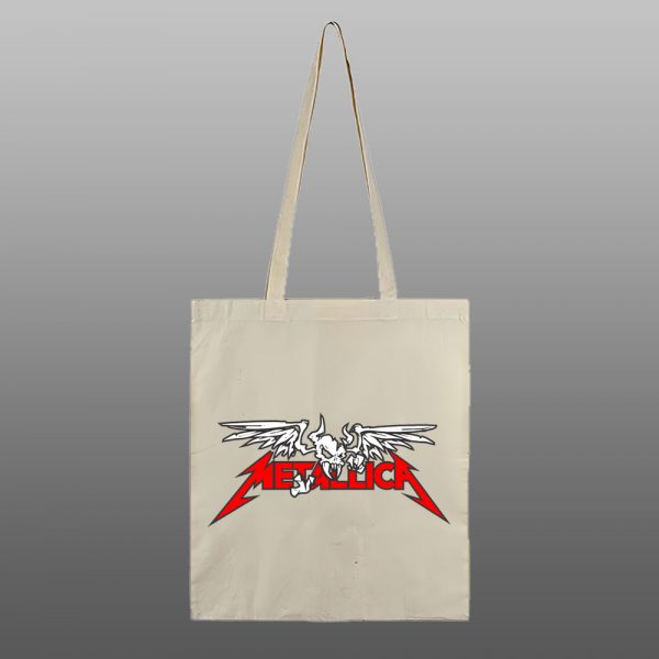 Metallica9 – beli/natur ceger sa štampom - Image 2