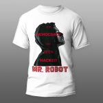 mr robot11 | muška i ženska majica (bela, crna, siva)
