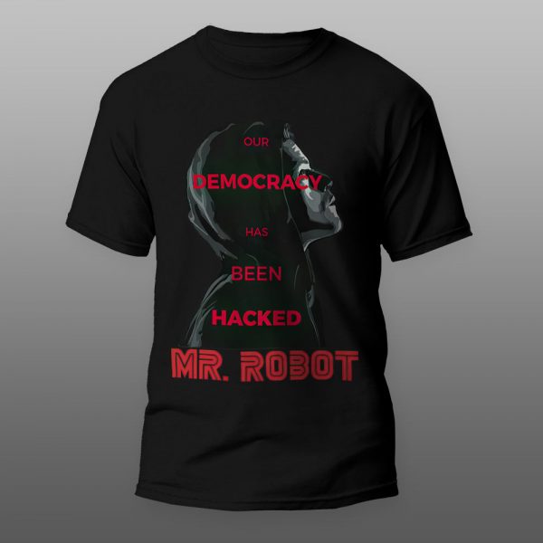 mr robot11 | muška i ženska majica (bela, crna, siva) - Image 2