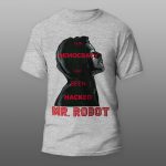 mr robot11 | muška i ženska majica (bela, crna, siva) - Image 3