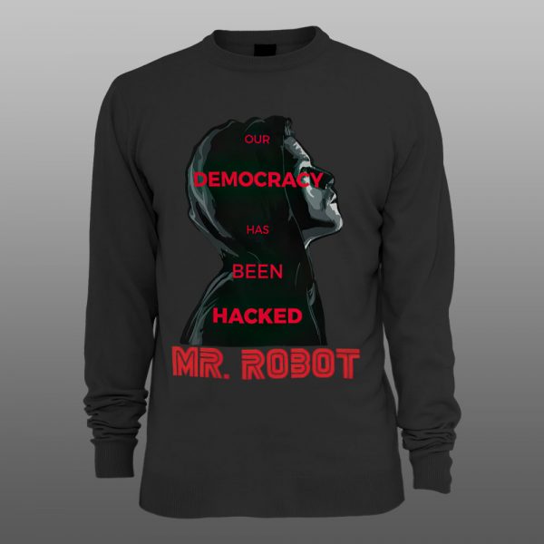 Mr robot11 | muški i ženski duks (bela, crna, siva) - Image 2