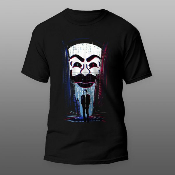 mr robot9 | muška i ženska majica (bela, crna, siva) - Image 2