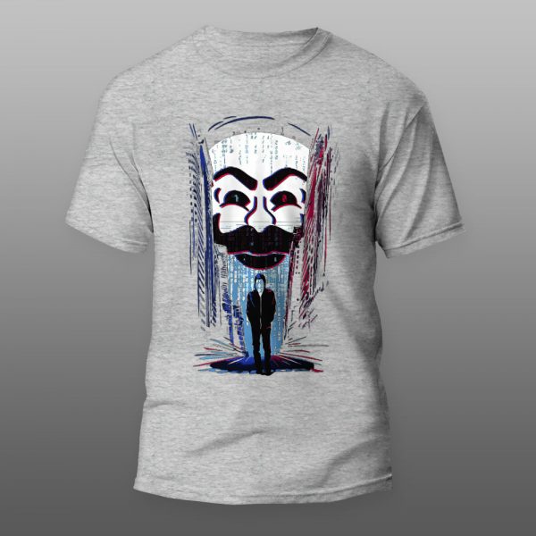 mr robot9 | muška i ženska majica (bela, crna, siva) - Image 3