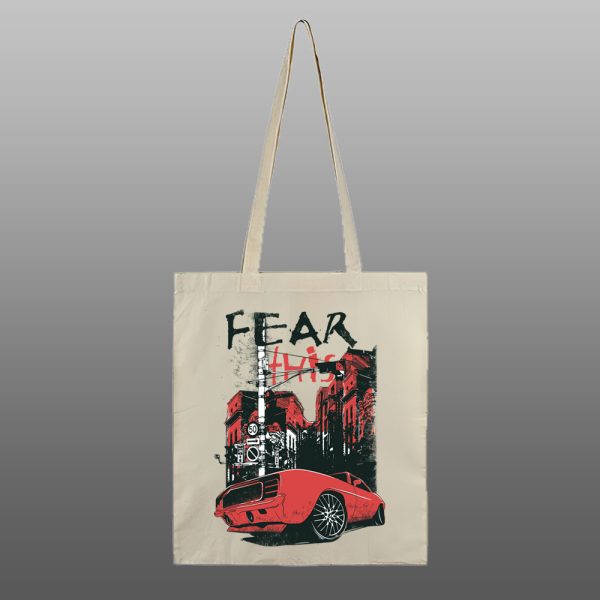 Fear This 01 – Beli/Natur ceger sa štampom - Image 2