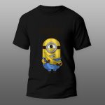 Minions 06 | muška i ženska majica (bela, crna, siva) - Image 2