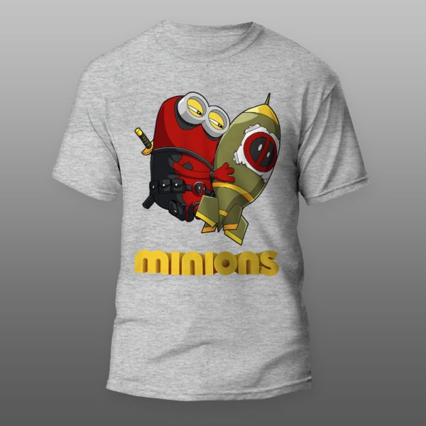 Minions 07 | muška i ženska majica (bela, crna, siva) - Image 3