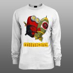 Minions 07 | muški i ženski duks (bela, crna, siva)