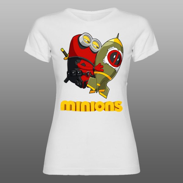 Minions 07 | muška i ženska majica (bela, crna, siva) - Image 4