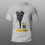 Minions 09 | muška i ženska majica (bela, crna, siva) - Image 3