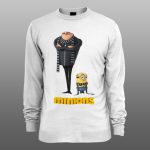 Minions 09 | muški i ženski duks (bela, crna, siva)