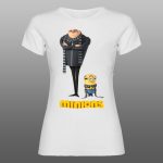 Minions 09 | muška i ženska majica (bela, crna, siva) - Image 4