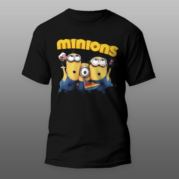 Minions 12 | muška i ženska majica (bela, crna, siva) - Image 2