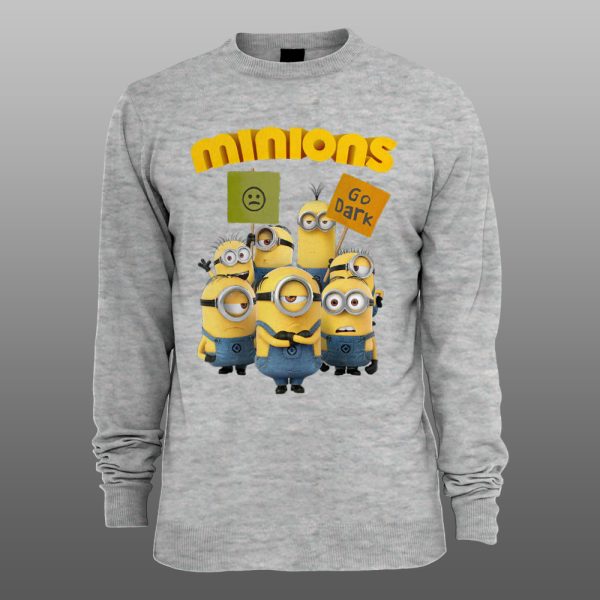 Minions 13 | muški i ženski duks (bela, crna, siva) - Image 3