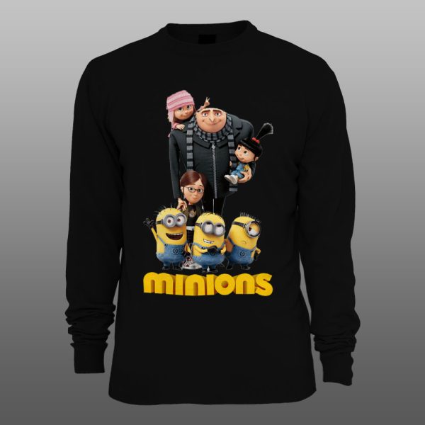 Minions 15 | muški i ženski duks (bela, crna, siva) - Image 2