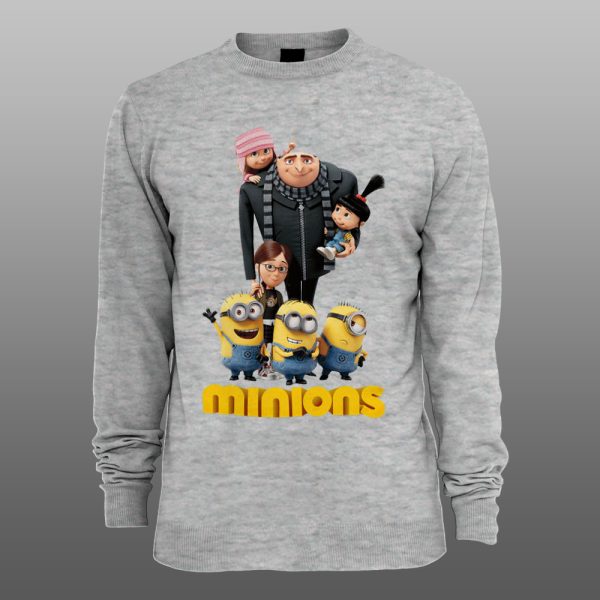 Minions 15 | muški i ženski duks (bela, crna, siva) - Image 3