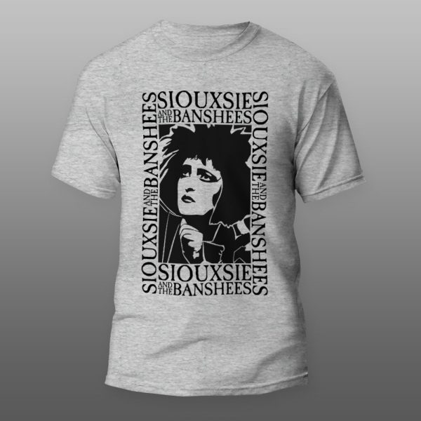 Siouxie 05 | muška i ženska majica (bela, crna, siva) - Image 2
