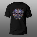 Sova 08 | muška i ženska majica (bela, crna, siva) - Image 2