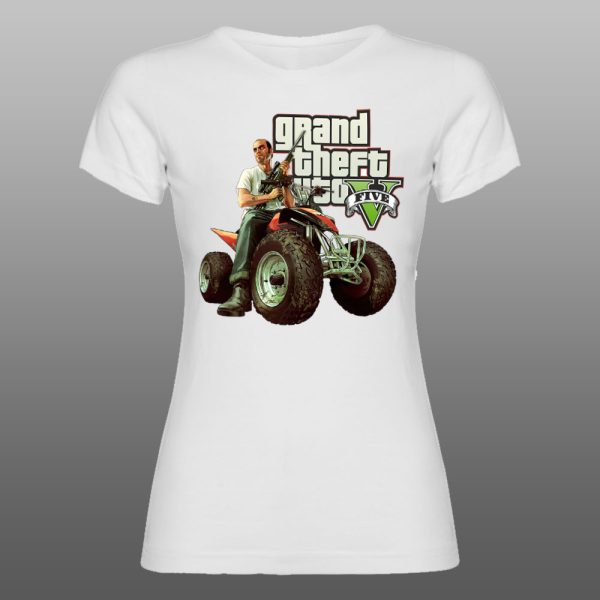 Grand Theft Auto 03 | muška i ženska majica (bela, crna, siva) - Image 4