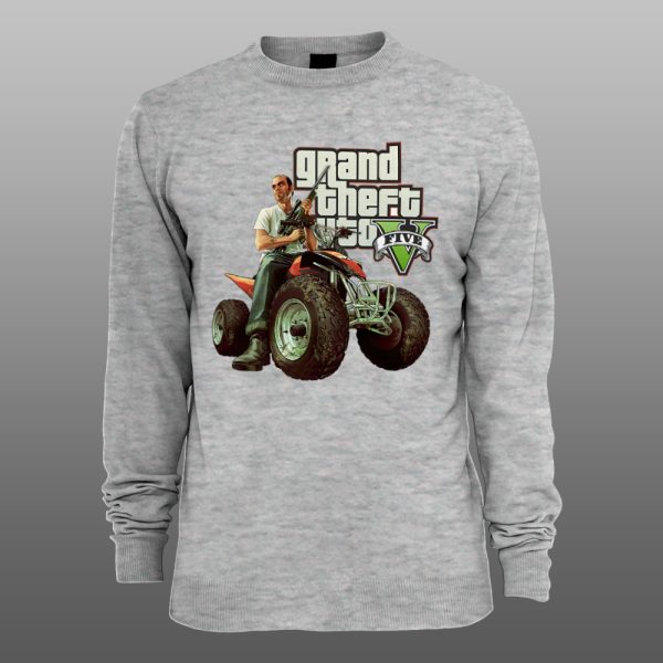 Grand Theft Auto 03 | muški i ženski duks (bela, crna, siva) - Image 3