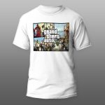 Grand Theft Auto 04 | muška i ženska majica (bela, crna, siva)