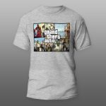 Grand Theft Auto 04 | muška i ženska majica (bela, crna, siva) - Image 3