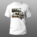 Grand Theft Auto 08 | muška i ženska majica (bela, crna, siva)