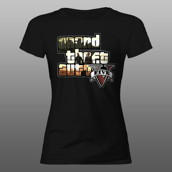 Grand Theft Auto 08 | muška i ženska majica (bela, crna, siva) - Image 5