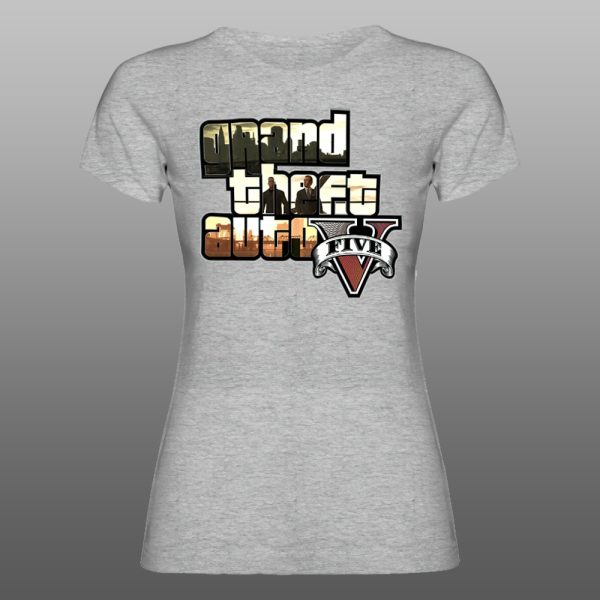 Grand Theft Auto 08 | muška i ženska majica (bela, crna, siva) - Image 6