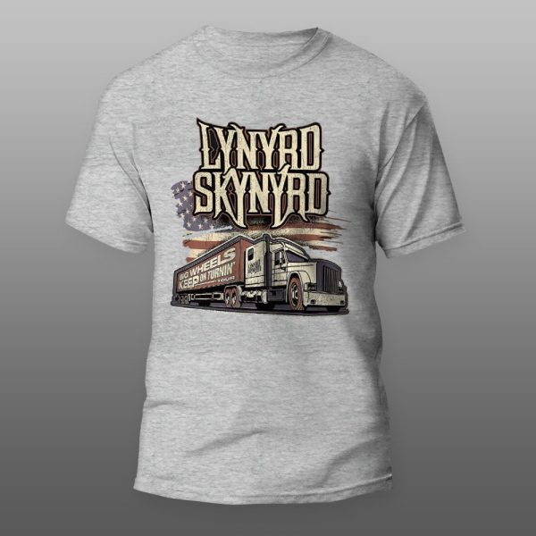 Lynyrd Skynyrd 03 | muška i ženska majica (bela, crna, siva) - Image 3
