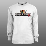 Minecraft 04 | muški i ženski duks (bela, crna, siva)