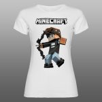 Minecraft 06 | muška i ženska majica (bela, crna, siva) - Image 4