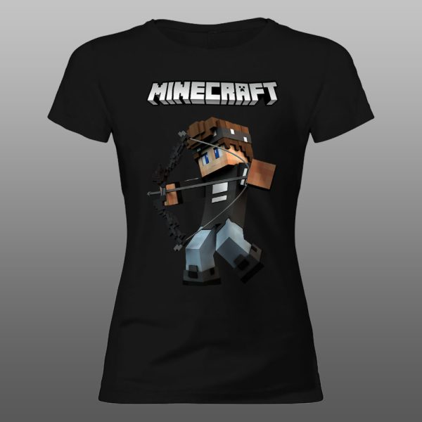 Minecraft 06 | muška i ženska majica (bela, crna, siva) - Image 5