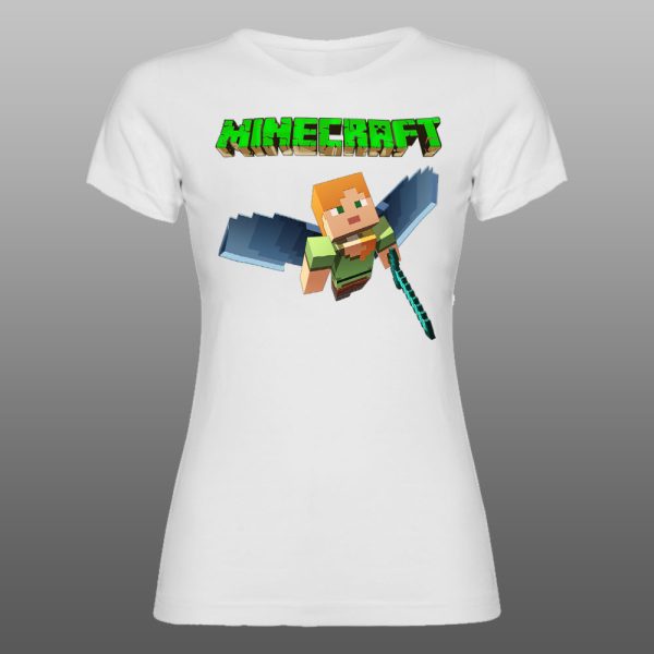 Minecraft 09 | muška i ženska majica (bela, crna, siva) - Image 4