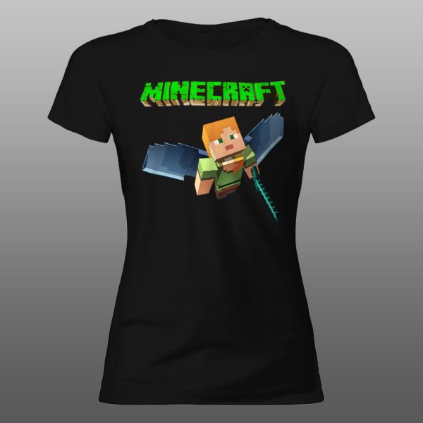 Minecraft 09 | muška i ženska majica (bela, crna, siva) - Image 5