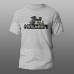 Minecraft 14 | muška i ženska majica (bela, crna, siva) - Image 3