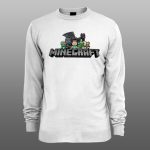 Minecraft 14 | muški i ženski duks (bela, crna, siva)