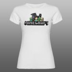 Minecraft 14 | muška i ženska majica (bela, crna, siva) - Image 4