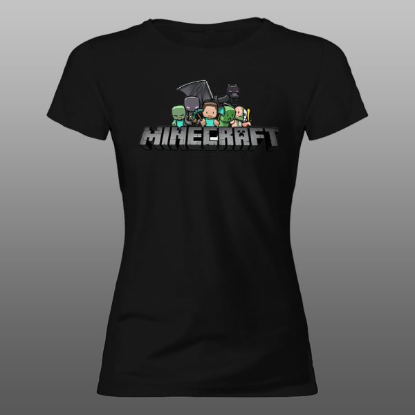 Minecraft 14 | muška i ženska majica (bela, crna, siva) - Image 5