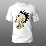 Punk 02 | muška i ženska majica (bela, crna, siva)