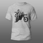 Punk 06 | muška i ženska majica (bela, crna, siva) - Image 3