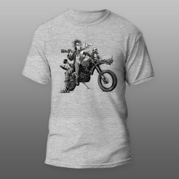 Punk 06 | muška i ženska majica (bela, crna, siva) - Image 3